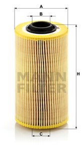 Filtr oleju MANN-FILTER HU938/1X HU9381X