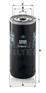 Filtr oleju MANN-FILTER W962/27 W96227
