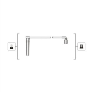 Przewody wysokiego napięcia komplet MAGNETI MARELLI MSQ0076 
