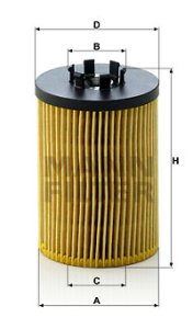 Filtr oleju MANN-FILTER HU715/5X HU7155X