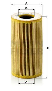 Filtr oleju MANN-FILTER HU719/5X HU7195X