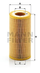 Filtr oleju MANN-FILTER HU719/6X HU7196X