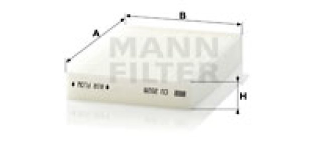 Filtr kabinowy MANN-FILTER CU2028 