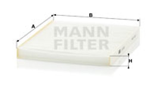 Filtr kabinowy MANN-FILTER CU2129 
