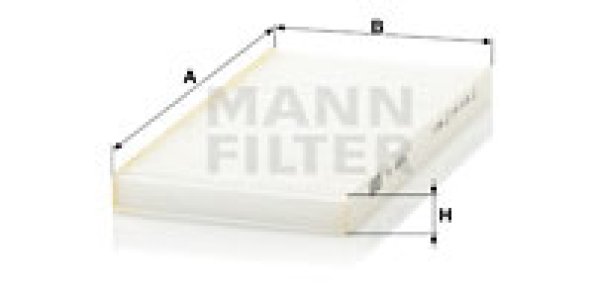 Filtr kabinowy MANN-FILTER CU2214-2 CU22142