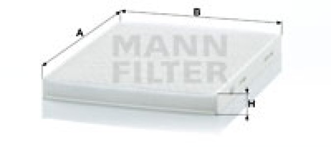 Filtr kabinowy MANN-FILTER CU2436 