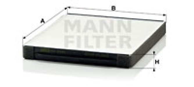 Filtr kabinowy MANN-FILTER CU2441 