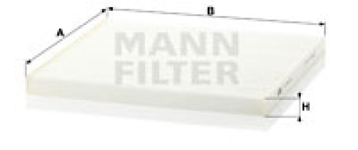 Filtr kabinowy MANN-FILTER CU29001 