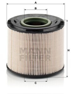 Filtr paliwa MANN-FILTER PU1033X 