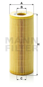 Filtr oleju MANN-FILTER HU726/2X HU7262X
