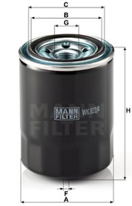 Filtr paliwa MANN-FILTER WK822/4 WK8224