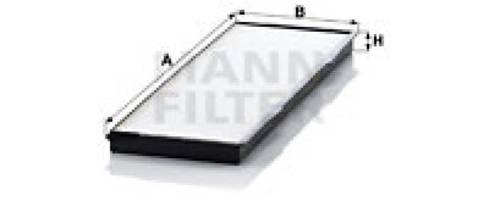Filtr kabinowy MANN-FILTER CU37001 
