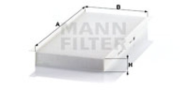 Filtr kabinowy MANN-FILTER CU4054 