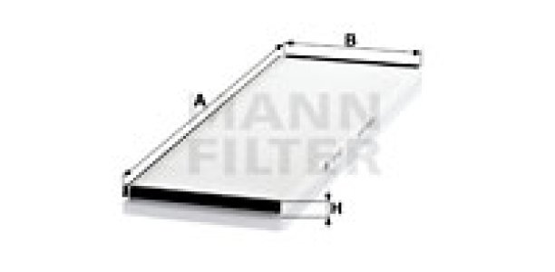 Filtr kabinowy MANN-FILTER CU4627 