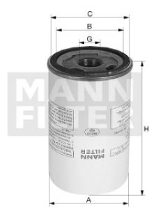 Filtr powietrza MANN-FILTER LB962/20 LB96220