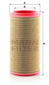 Filtr powietrza MANN-FILTER C30810/3 C308103