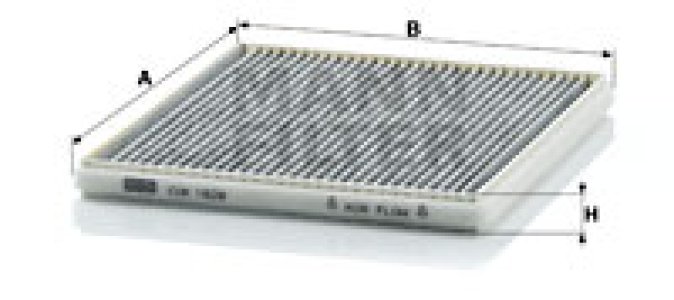 Filtr kabinowy MANN-FILTER CUK1828 