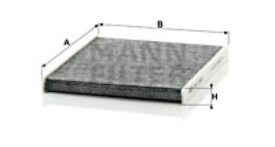 Filtr kabinowy MANN-FILTER CUK2026 