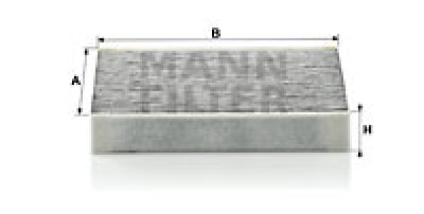 Filtr kabinowy MANN-FILTER CUK2030 