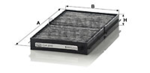 Filtr kabinowy MANN-FILTER CUK2033-2 CUK20332