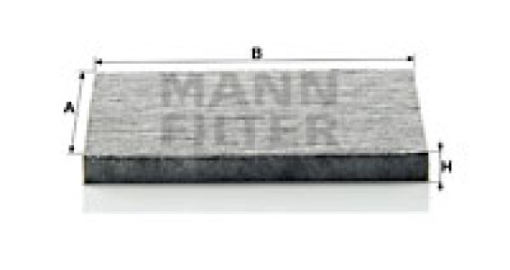 Filtr kabinowy MANN-FILTER CUK2035 