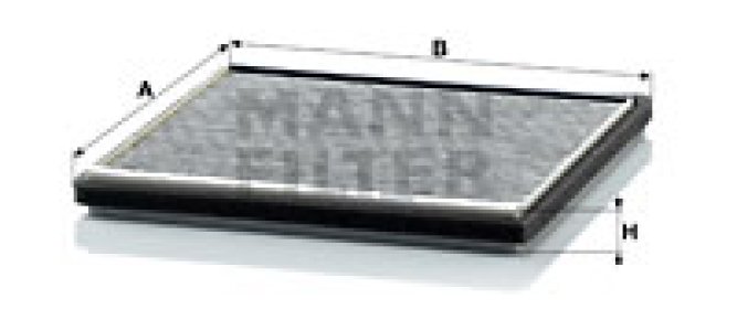 Filtr kabinowy MANN-FILTER CUK2225 
