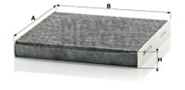 Filtr kabinowy MANN-FILTER CUK2358 