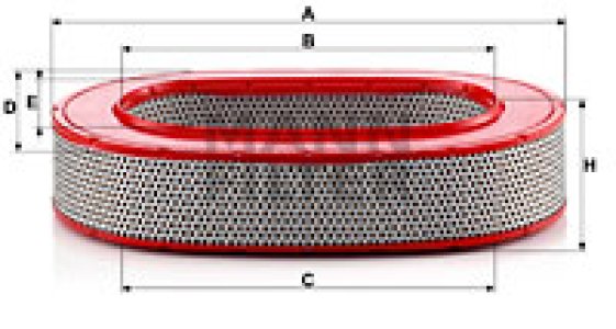 Filtr powietrza MANN-FILTER C37145 