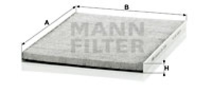 Filtr kabinowy MANN-FILTER CUK3059 