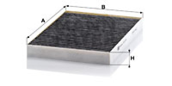 Filtr kabinowy MANN-FILTER CUK3137 