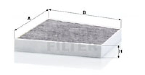 Filtr kabinowy MANN-FILTER CUK3172 