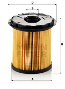 Filtr paliwa MANN-FILTER PU822X 