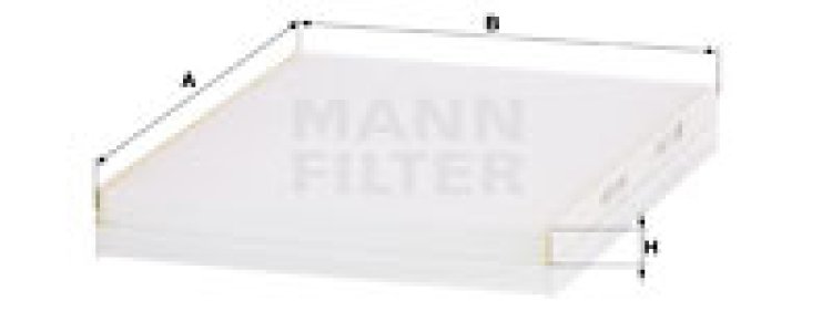 Filtr kabinowy MANN-FILTER CU3059 