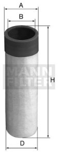 Filtr powietrza MANN-FILTER CF50 