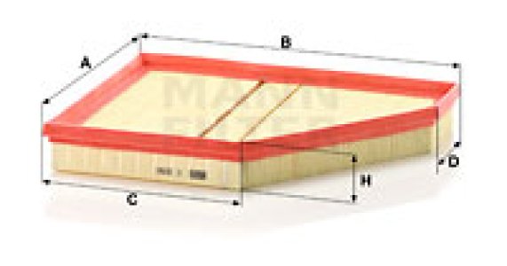 Filtr powietrza MANN-FILTER C3090 