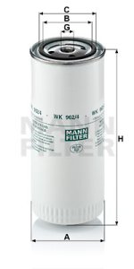 Filtr paliwa MANN-FILTER WK962/4 WK9624