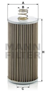 Filtr oleju MANN-FILTER H816/1 H8161