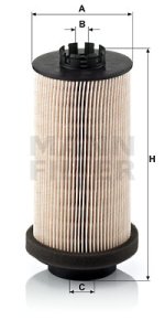 Filtr paliwa MANN-FILTER PU999/1X PU9991X