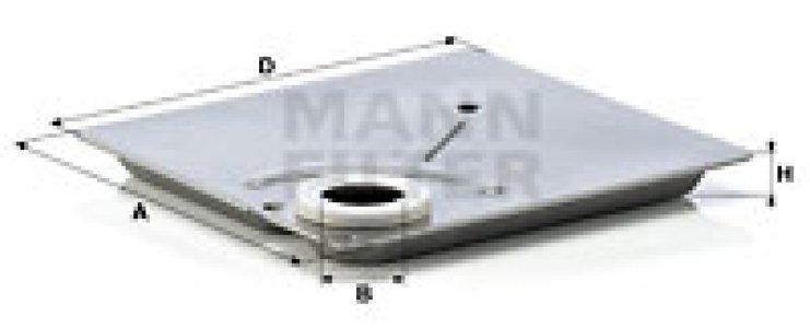 Zestaw filtra hydraulicznego MANN-FILTER H1615XKIT 