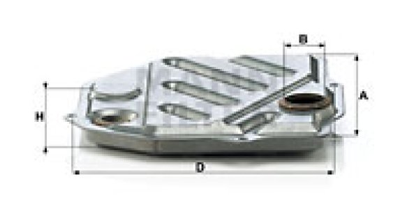 Zestaw filtra hydraulicznego MANN-FILTER H2014NKIT 1262770295