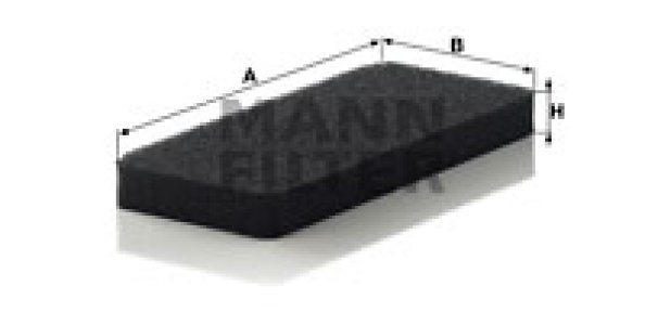 Filtr kabinowy MANN-FILTER CU2101 