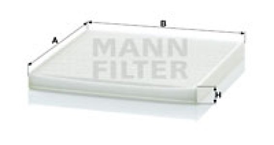Filtr kabinowy MANN-FILTER CU2131 