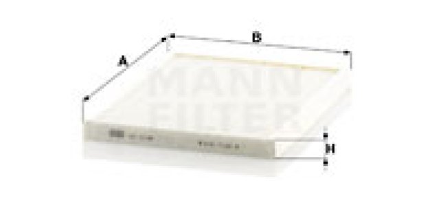 Filtr kabinowy MANN-FILTER CU2138 