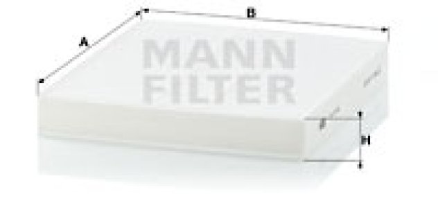 Filtr kabinowy MANN-FILTER CU2141 