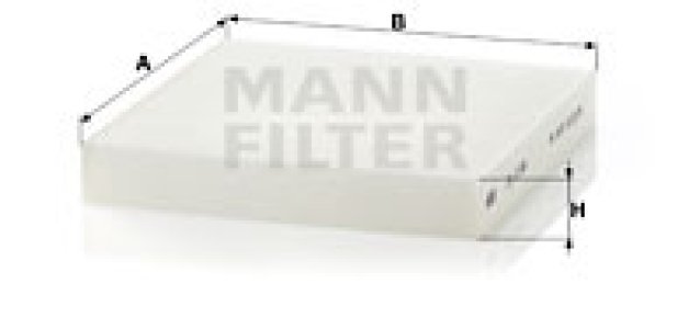 Filtr kabinowy MANN-FILTER CU2149 