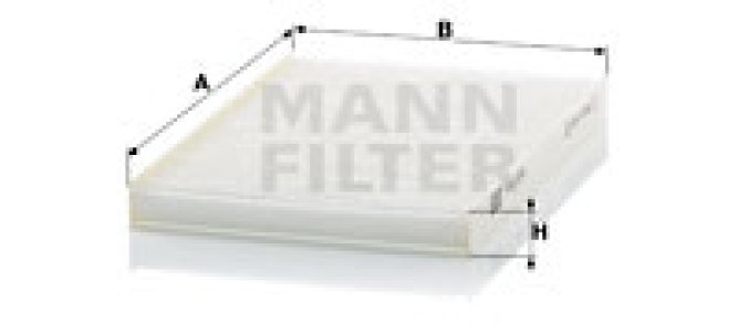 Filtr kabinowy MANN-FILTER CU2218 