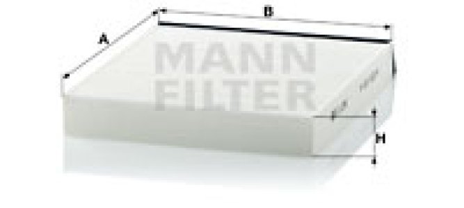 Filtr kabinowy MANN-FILTER CU2240 