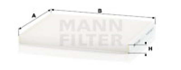 Filtr kabinowy MANN-FILTER CU2243 