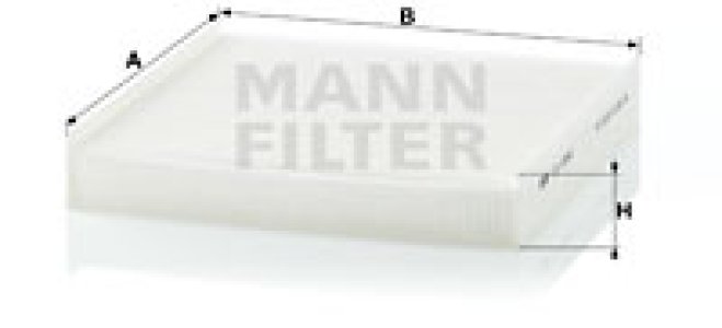 Filtr kabinowy MANN-FILTER CU2245 