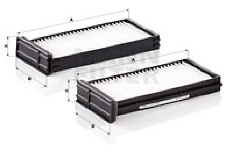 Filtr kabinowy MANN-FILTER CU23000-2 CU230002